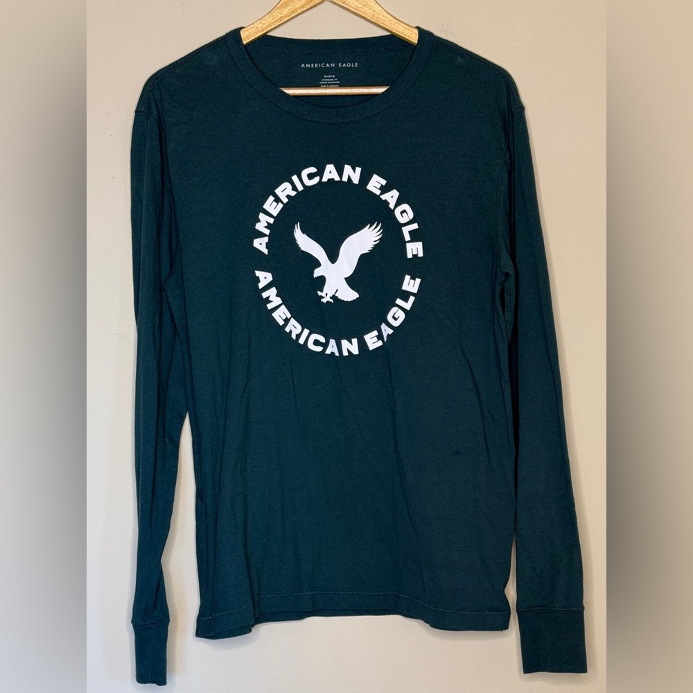 American Eagle Forest Green Tee